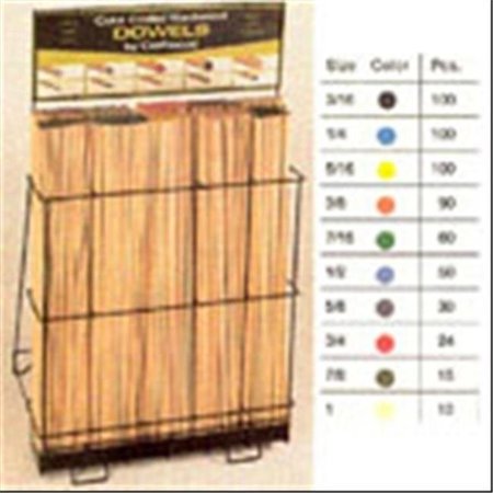 CINDOCO Cindoco 78-48 48 x 0.88 in. Craftwood Dowel; 15 Pack 191331